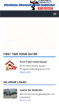 Mobile Screenshot of physicianswisconsinhomeloans.com